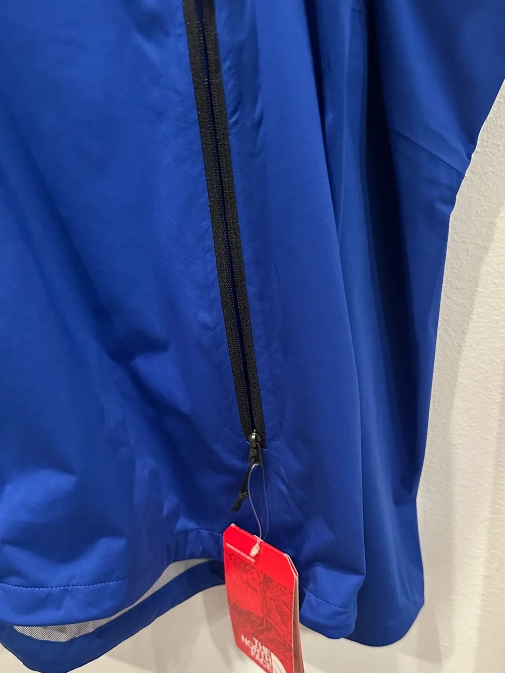 The North Face Royal Blue Hooded Windbreaker Jacket